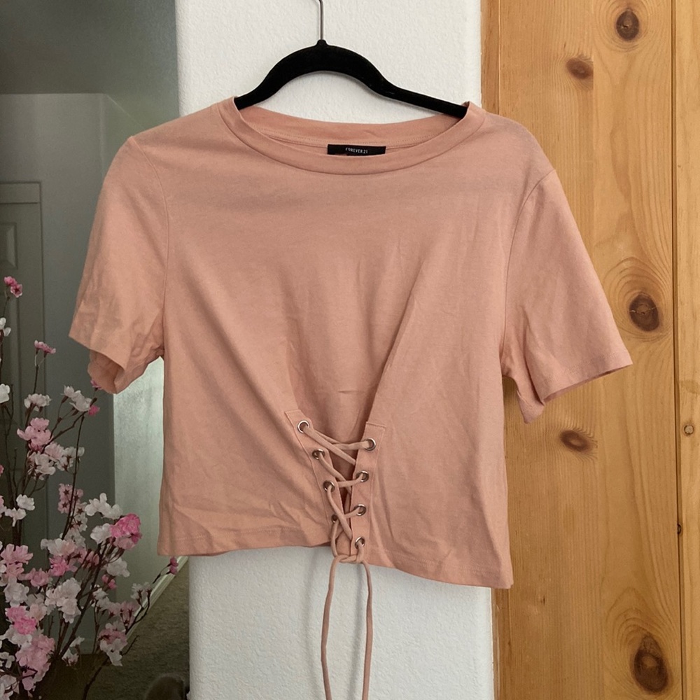 F21 Crop top tshirt